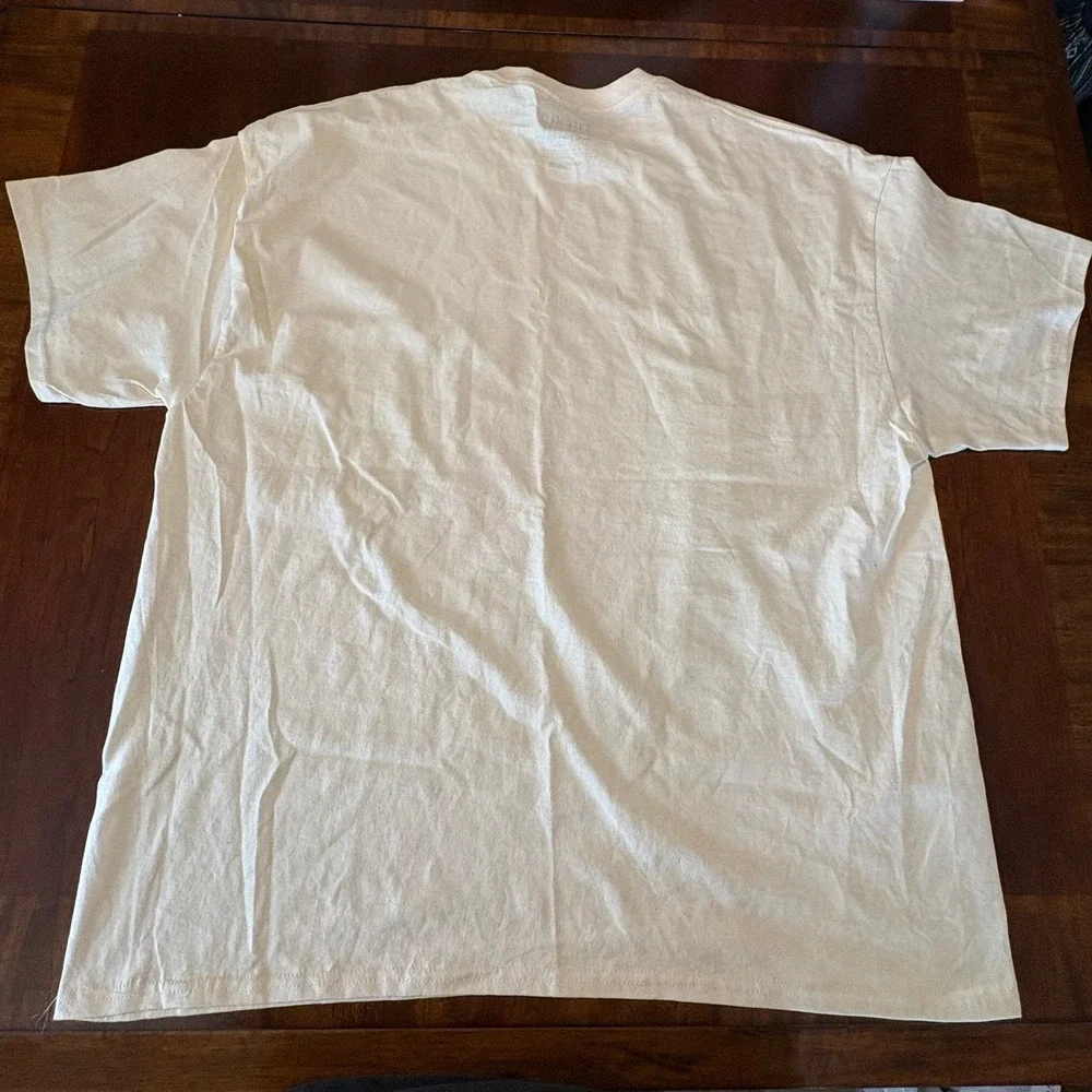 The Kid LAROI Official Graphic T-Shirt Cream‎ Beige - Size XXL Rare Tour Merch